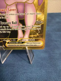 Pokemon Team Rocket's Mewtwo ex 240/182 Sv10: Destined Rivals Hyper Rare Holo - Image 5