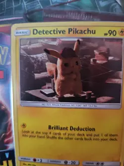 Pokemon Detective Pikachu 2 CASE FILES And 1 Blister Great Cond. Small Defects - Image 3