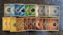 Pokemon Crown Zenith Energy Lot 26 Holo Textured Energies - Image 1