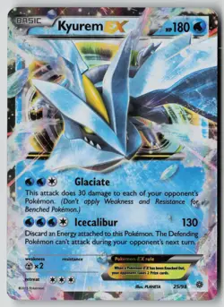 Kyurem EX 25/98 Holo EX Rare Ancient Origins Pokemon MP - Image 1