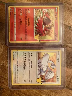 Pokemon Celebrations 25th Anniversary Ho-Oh And Lugia 001/025 022/025 Holo Set - Image 1