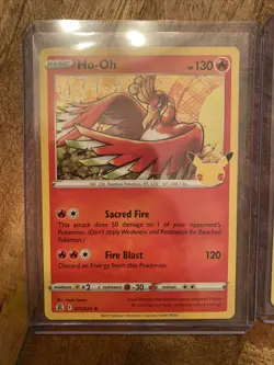 Pokemon Celebrations 25th Anniversary Ho-Oh And Lugia 001/025 022/025 Holo Set - Image 2