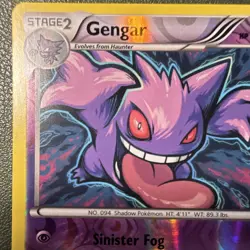 Gengar 35/83 Generations Reverse Holo Holo Rare English 130 HP - Image 2