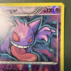 Gengar 35/83 Generations Reverse Holo Holo Rare English 130 HP - Image 3