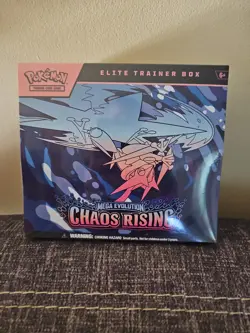 Pokemon Chaos Rising Elite Trainer Box Factory Sealed ETB - Image 1