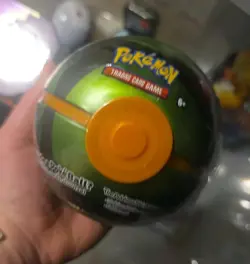 Pokemon TCG Poke Ball Tin B20 Dusk Ball Sealed New Factory Sealed Green - Image 1