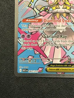 Pokemon TCG: Mega Diancie ex 267/217 Me: Ascended Heroes NM - Image 4