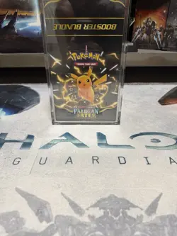 Pokemon TCG Paldean Fates Booster Bundle display new sealed w/acrylic case - Image 1