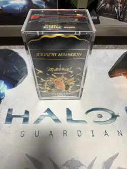Pokemon TCG Paldean Fates Booster Bundle display new sealed w/acrylic case - Image 2
