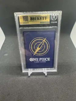 2024 One Piece Promos P-043 Monkey D. Luffy 2nd Anniversary Tournament BGS 9.5+ - Image 2