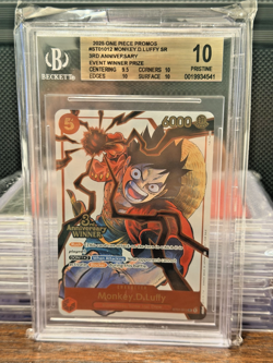 One Piece 3rd Anniversary 3 Brothers Winner Sabo Luffy Ace BGS 10 & BGS 9.5 2025 - Image 2