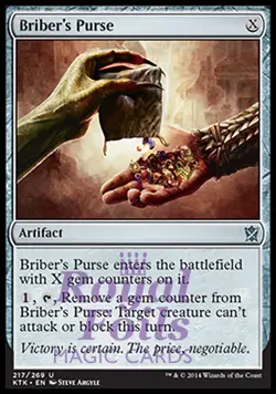 Briber's Purse 2x FOIL MTG KTK Khans of Tarkir Uncommon MINT artifact - Image 1