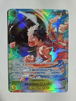 Monkey D. Luffy (Alt Art) OP15-119 SEC Adventure on KAMI's Island ENGLISH OP15 - Image 1