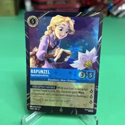 Rapunzel - Appreciative Artist 1 Disney Lorcana Promo Cards Holo - Image 1