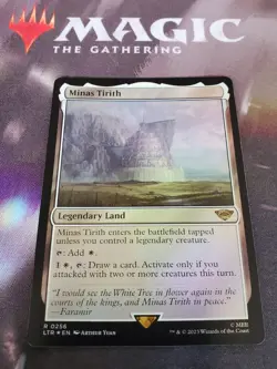 Mtg. Minas Tirith. Foil. Lord of the Rings. Pack Fresh - Image 1