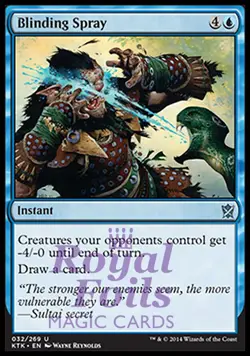 Blinding Spray 4x FOIL MTG KTK Khans of Tarkir Uncommon MINT blue - Image 1