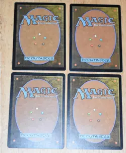 MTG 4x Rare Artifact Silent Gravestone, Ratchet Bomb, Wheel of Torture + - Image 2