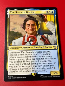 1x THE SEVENTH DOCTOR - Doctor Who - MTG - Magic the Gathering - Image 1