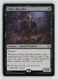 Valley Rotcaller 0119 Bloomburrow BLB MTG Magic - Image 1