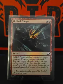 NM Foil Orbital Plunge, MTG, Edge of Eternities, Magic the Gathering, 149 - Image 1