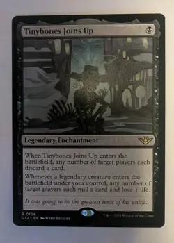 Tinybones Joins Up Outlaws of Thunder Junction - MTG RARE - Image 1