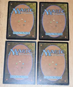 MTG 4x Rare Artifact Grindclock, Acidic Dagger, Eye of Doom, Mimic Vat - Image 2