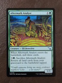 Aftermath Analyst Murders at Karlov Manor MTG Regular - Image 1