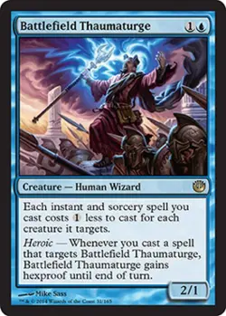 Battlefield Thaumaturge - Light Play MTG Journey into Nyx - Image 1