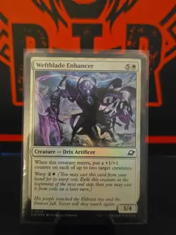 MTG Magic the Gathering Weftblade Enhancer (44/426) Edge of Eternities FOIL - Image 1