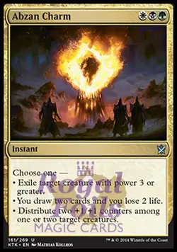 Abzan Charm 2x FOIL MTG KTK Khans of Tarkir Uncommon MINT white black green - Image 1