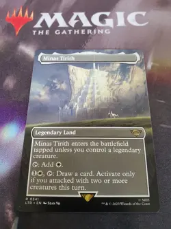 Mtg. Minas Tirith. Borderless. #341. Lord of the Rings. Pack Fresh - Image 1