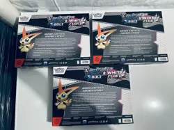 Pokemon Victini Illustration Collection Box Black Bolt White Flare, Lot of 3 - Image 2