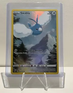 Pokemon Swablu GG27/GG70 Crown Zenith Galarian Gallery Holo UR Eng 50 HP - Image 1