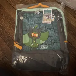 Pokemon Center International 2025 Ogerpon Backpack Exclusive NEW NWT - Image 1