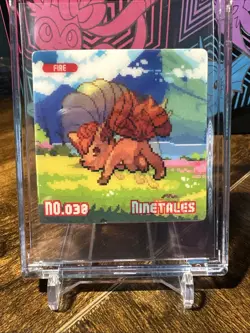 Pokemon Chinese EIF Gameboy Lenticular Vulpix & Ninetales - Image 1