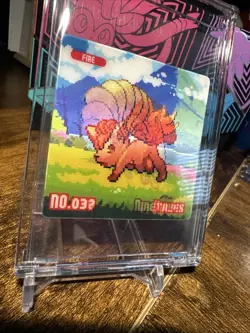 Pokemon Chinese EIF Gameboy Lenticular Vulpix & Ninetales - Image 3