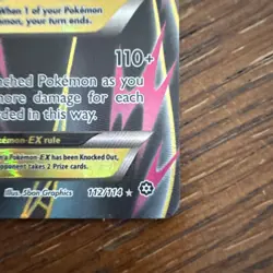 Pokemon M Gardevoir EX 112/114 XY Steam Siege Ultra Rare Full Art Holo - Image 5