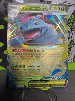 MEGA VENUSAUR EX 003/132 DOUBLE RARE MEGA EVOLUTION POKEMON NM - Image 1