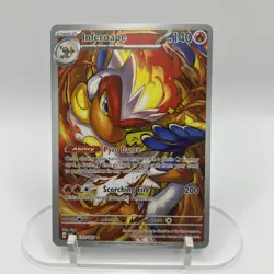 Pokemon Infernape 173 Sv06 Twilight Masquerade Illustration Rare Holo English - Image 2