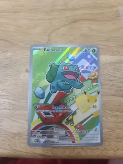 Pokemon TCG Bulbasaur Holo NM 037 PROMO - Image 1