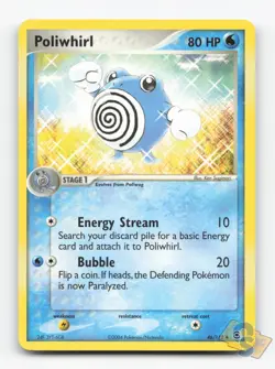 Pokemon TCG - Poliwhirl 46/112 Lightly Played Uncommon FireRed & LeafGreen - Image 1
