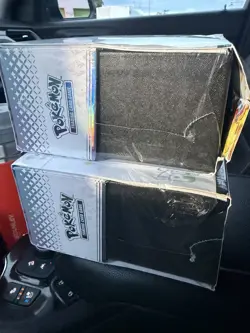 Prismatic Evolutions ETB Elite Trainer Box Pokemon TCG Sealed Lot Of 2 Damaged - Image 1