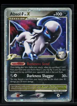 Pokemon 2009 Platinum – Supreme Victors Absol G LV.X #141/147 - Image 1
