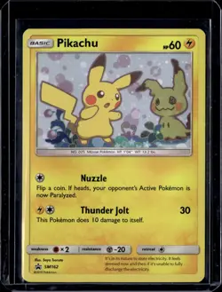 Pokemon SM Promos Pikachu SM162 - Image 1
