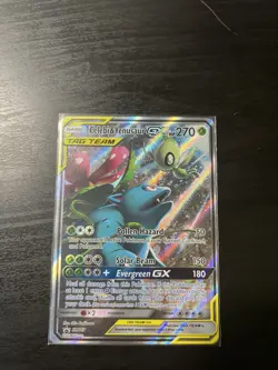 Pokemon Celebi & Venusaur GX TAG TEAM SM167 270 HP Holo Promo English SM - Image 1