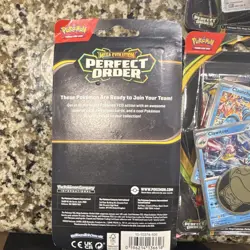Pokemon TCG Mega Evolution: Perfect Order Blister Pack Lot 4 English Booster - Image 4
