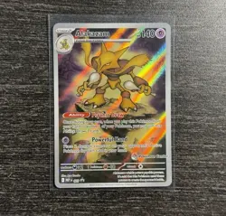 Alakazam 009 Me: Mega Evolution Promo Holo - Pokemon Center Stamped - Image 1