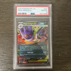Pokemon Mega Gengar ex 056/094 PSA 10 GEM MINT Full Art Ultra Rare - Image 1
