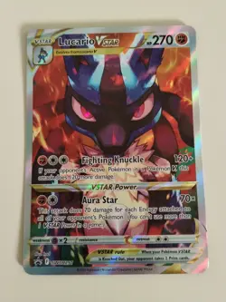 Carte Pokemon Lucario Vstar SWSH291 Promo EB12.5 Zenith Supreme EN - Image 1