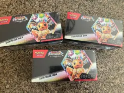 Pokemon TCG Prismatic Evolutions Surprise Box Lot Of 3 SEALED - Image 1